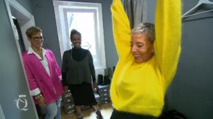 Mit dem Pulli braucht man eine Dauer-Fusselrolle Mit dem Pulli braucht man eine Dauer-Fusselrolle