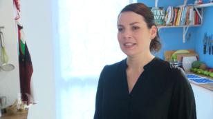 Kandidatin Nr. 1 ist sehr aufgeregt Kandidatin Nr. 1 ist sehr aufgeregt