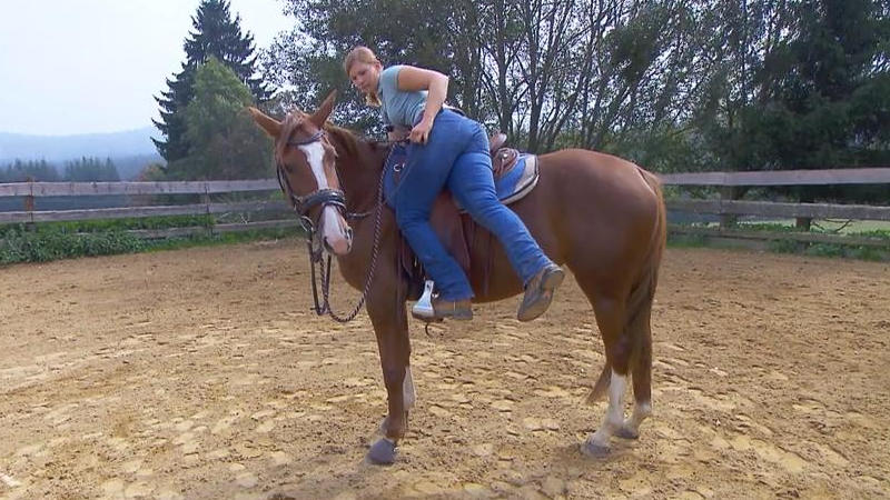 Donna macht Fortschritte beim Aufstieg Donna macht Fortschritte beim Aufstieg