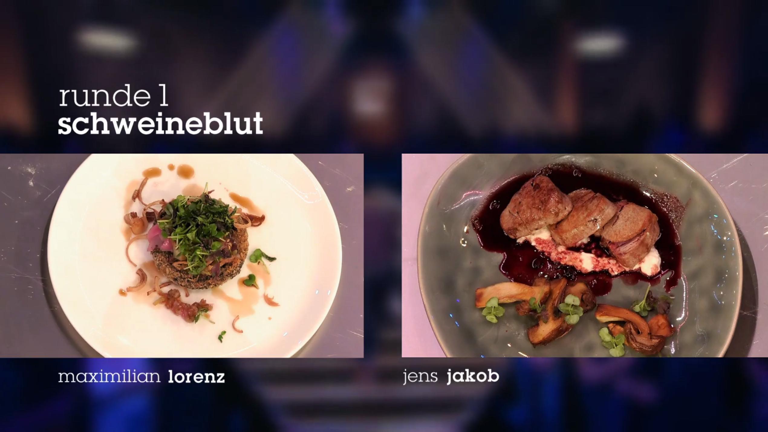 Welches Gericht sieht Tim Raue in Runde 1 vorn? Welches Gericht sieht Tim Raue in Runde 1 vorn?