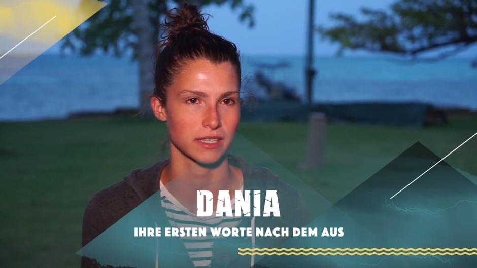 Das sagt Dania zu ihrem Aus Das sagt Dania zu ihrem Aus
