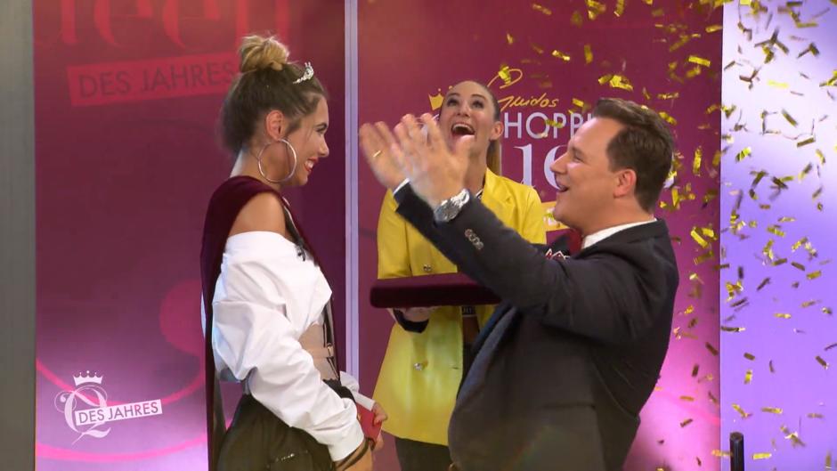 Christina ist "Guidos Shopping Queen des Jahres" Christina ist "Guidos Shopping Queen des Jahres"