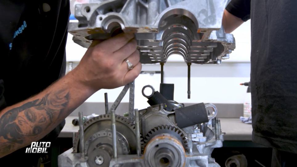 Der Boxermotor nimmt endlich Form an Der Boxermotor nimmt endlich Form an