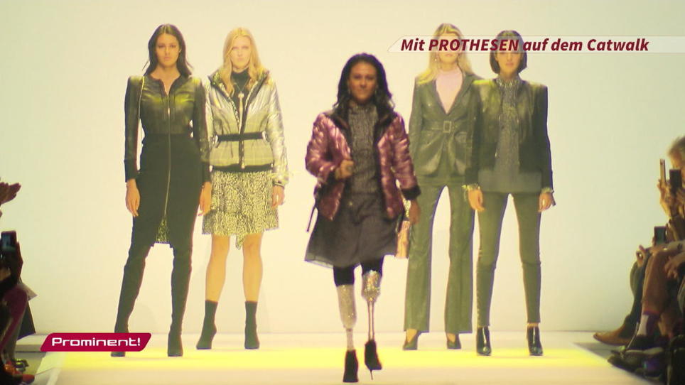 Mit Prothesen auf dem Catwalk Mit Prothesen auf dem Catwalk