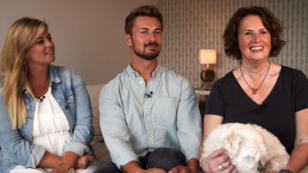 Nicolas' Familie steht hinter ihm Nicolas' Familie steht hinter ihm