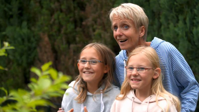 Der Collie soll das Teamgefühl der Familie stärken