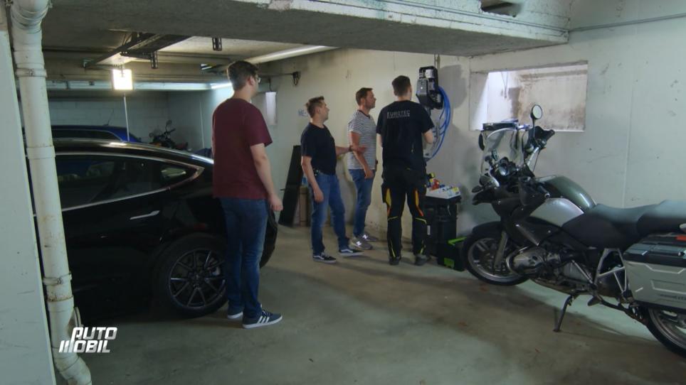Ladestationen in der Hauseigenen Tiefgarage Ladestationen in der Hauseigenen Tiefgarage
