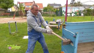 Ralle darf so richtig Hand anlegen Ralle darf so richtig Hand anlegen