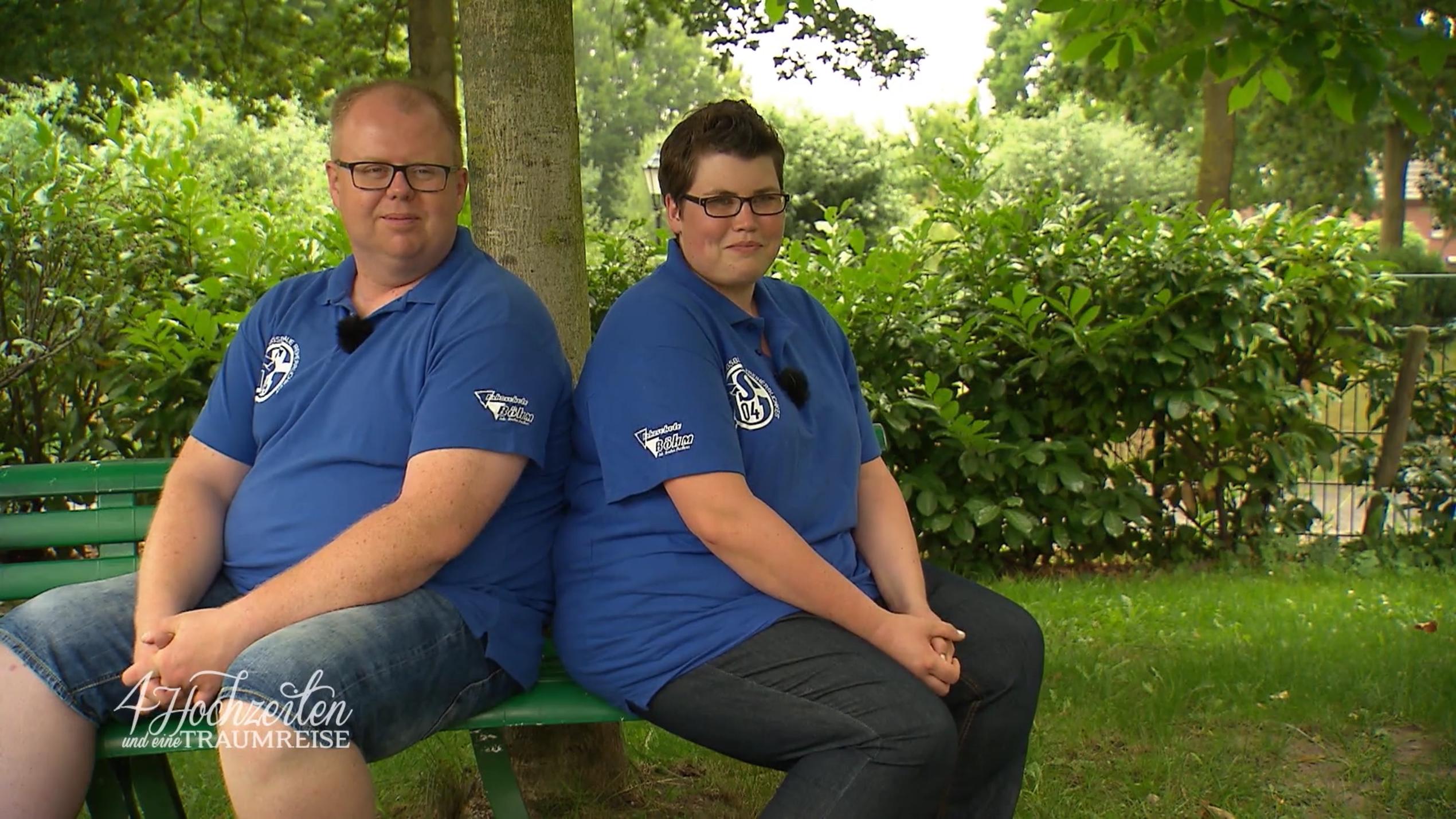 Vera und Marc sind Schalke 04-Fans Vera und Marc sind Schalke 04-Fans