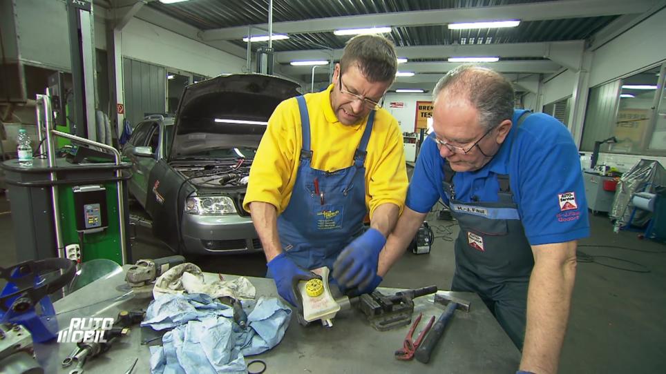 Der Hauptbremszylinder könnte das Problem sein Der Hauptbremszylinder könnte das Problem sein