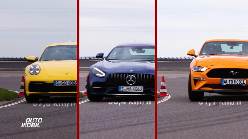 Mercedes, Porsche und Ford im direkten Vergleich Mercedes, Porsche und Ford im direkten Vergleich