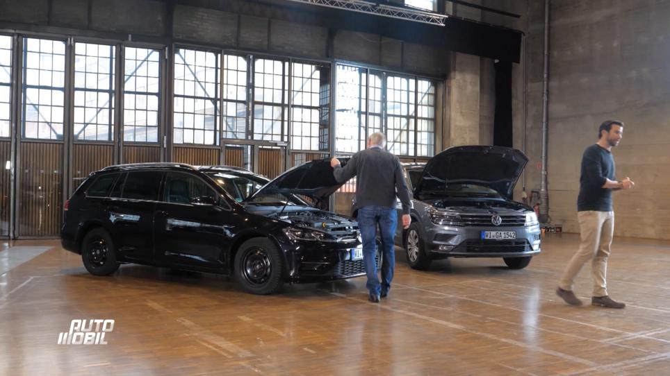 VW Golf Variant vs. VW Tiguan Allspace VW Golf Variant vs. VW Tiguan Allspace