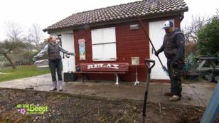 Der Garten soll ein maritimes Flair bekommen Der Garten soll ein maritimes Flair bekommen