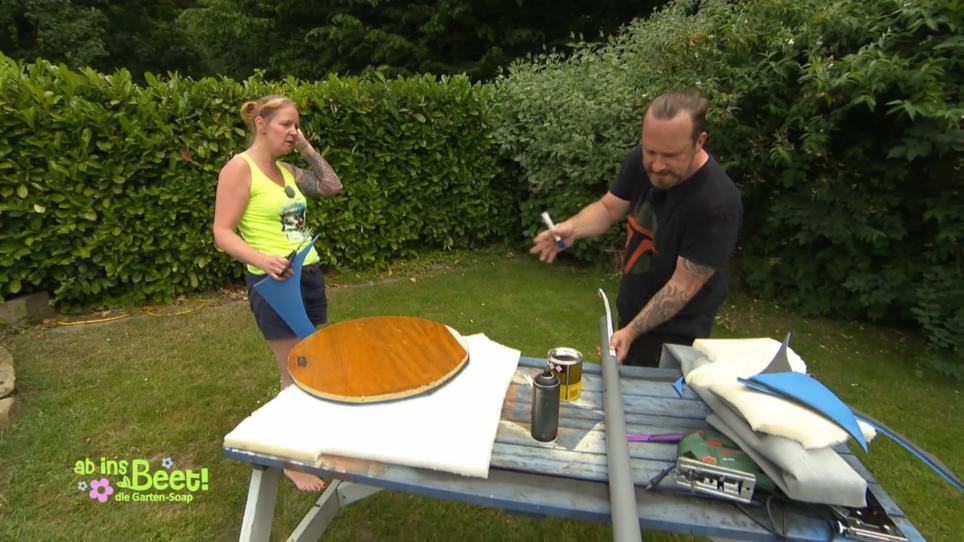 Beim Basteln lässt sich Silke nichts sagen Beim Basteln lässt sich Silke nichts sagen