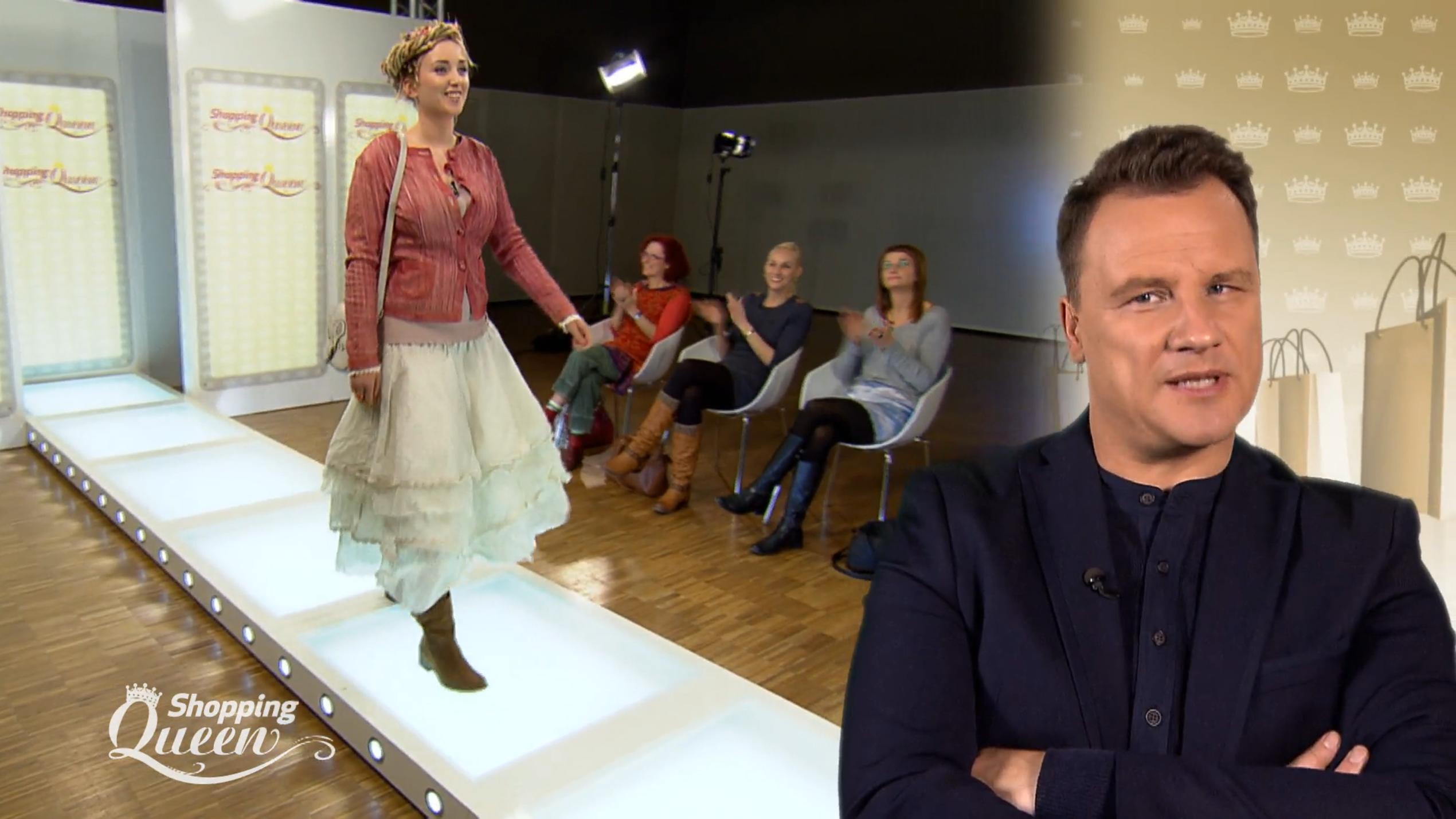 Krissis romantischer Look gefällt Guido gut Krissis romantischer Look gefällt Guido gut