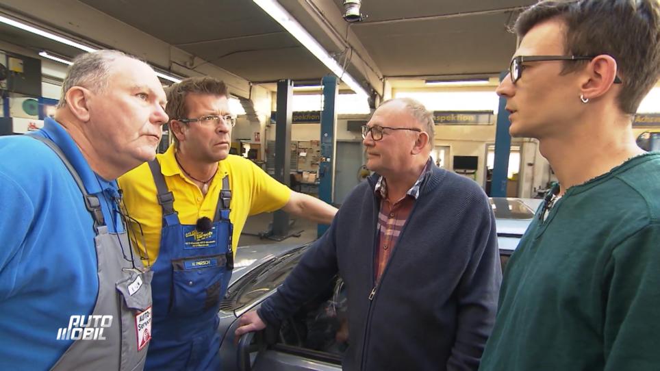 Ein Ford Sierra bei den Auto-Docs Ein Ford Sierra bei den Auto-Docs