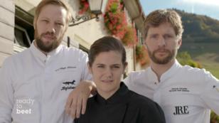 Das ist Viktoria Fuchs mit ihrem Team Das ist Viktoria Fuchs mit ihrem Team