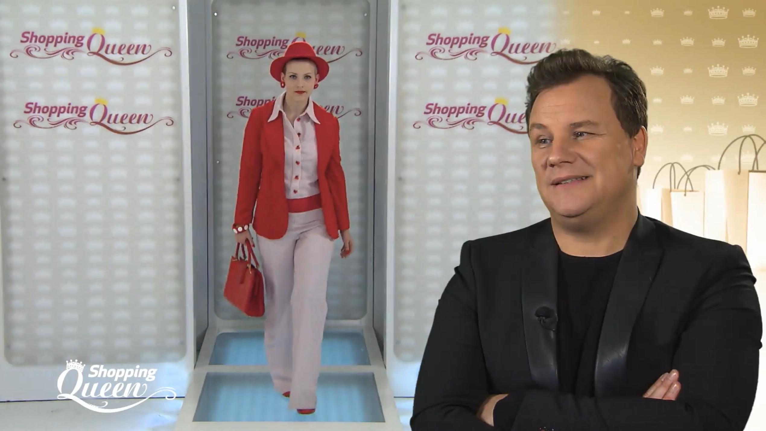 Anjas Look ist einmalig auf dem "Shopping Queen"-Catwalk Anjas Look ist einmalig auf dem "Shopping Queen"-Catwalk