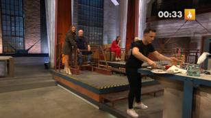 Özcan Cosar muss fast ganz alleine anrichten Özcan Cosar muss fast ganz alleine anrichten