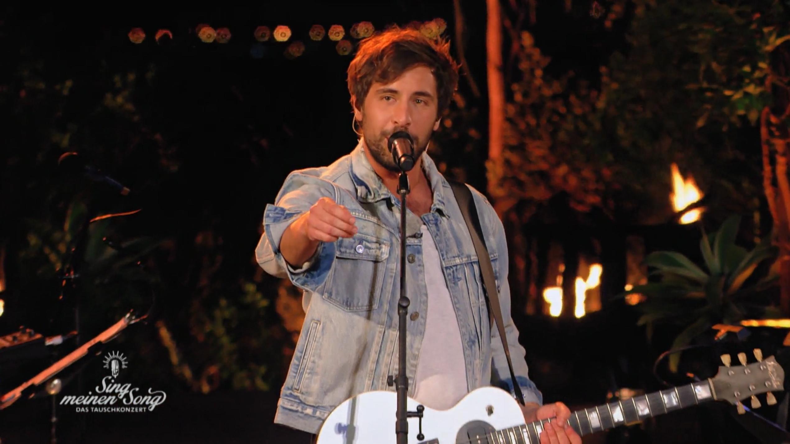 Max Giesinger lässt seine innere "Rock-Sau" raus Max Giesinger lässt seine innere "Rock-Sau" raus