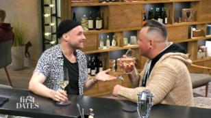 Andy und Pascal spülen ihre Aufregung mit Schampus weg Andy und Pascal spülen ihre Aufregung mit Schampus weg