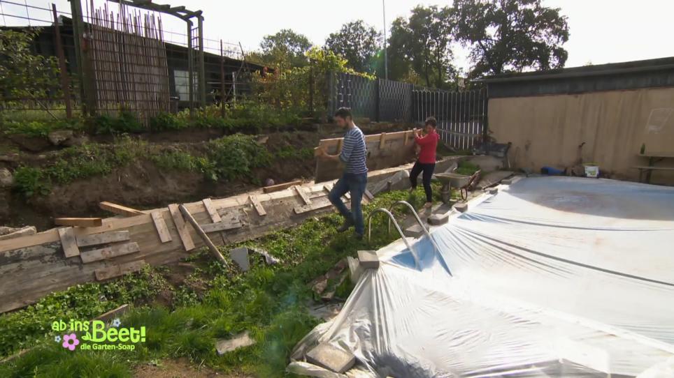 Der Beton ist endlich ausgehärtet! Geht es jetzt weiter? Der Beton ist endlich ausgehärtet! Geht es jetzt weiter?