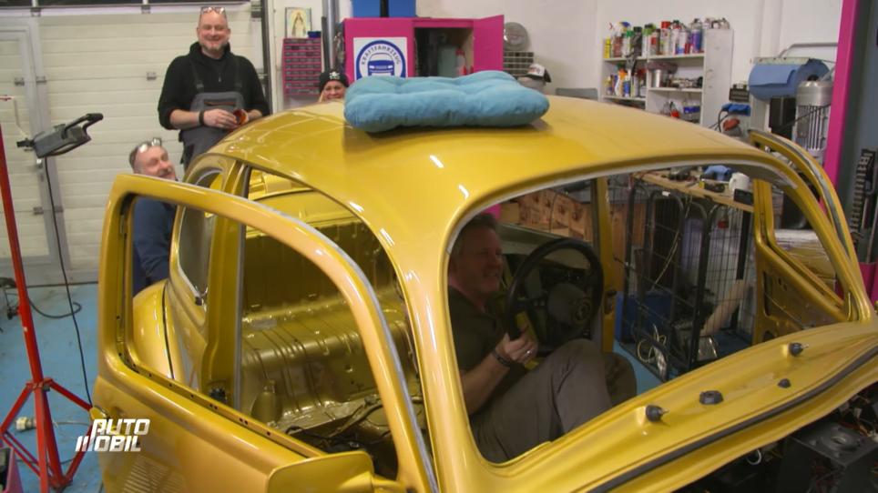 Das Carmaniac-Team wird den Buckel-Käfer zum Leben erwecken Das Carmaniac-Team wird den Buckel-Käfer zum Leben erwecken