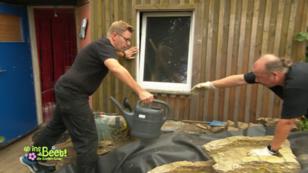 Wird die Wasserrutsche fertig? Wird die Wasserrutsche fertig?