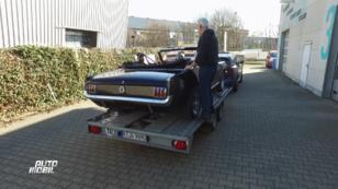 Orkan holt den Ford Mustang von Bremerhaven ab Orkan holt den Ford Mustang von Bremerhaven ab