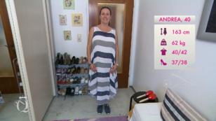 Andrea im "Shopping Queen"-Style-Check Andrea im "Shopping Queen"-Style-Check