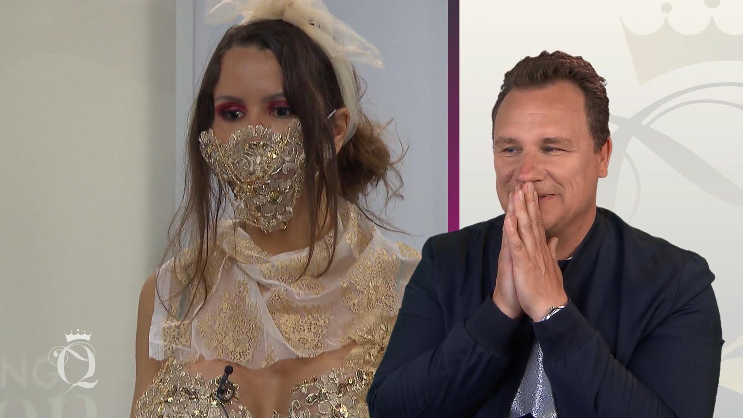 Aischas pompöser Masken-Style macht Guido völlig sprachlos Aischas pompöser Masken-Style macht Guido völlig sprachlos