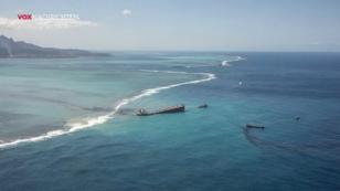 Naturkatastrophe vor Mauritius Naturkatastrophe vor Mauritius