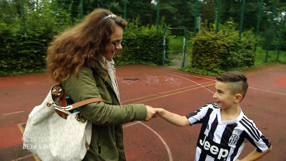 Sabrinas Sohn Kilian darf täglich Fußball spielen Sabrinas Sohn Kilian darf täglich Fußball spielen