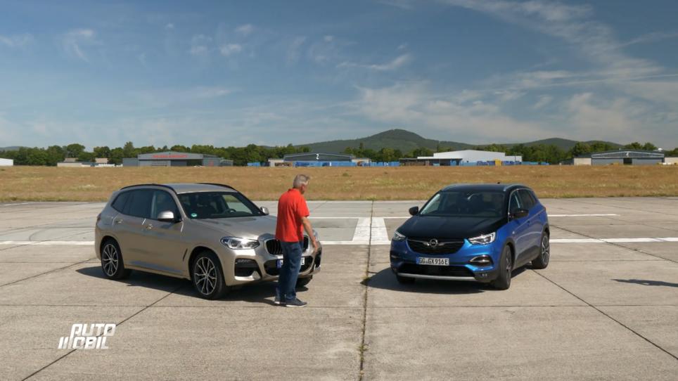 Der Opel Grandland X gegen den BMW X3 Der Opel Grandland X gegen den BMW X3