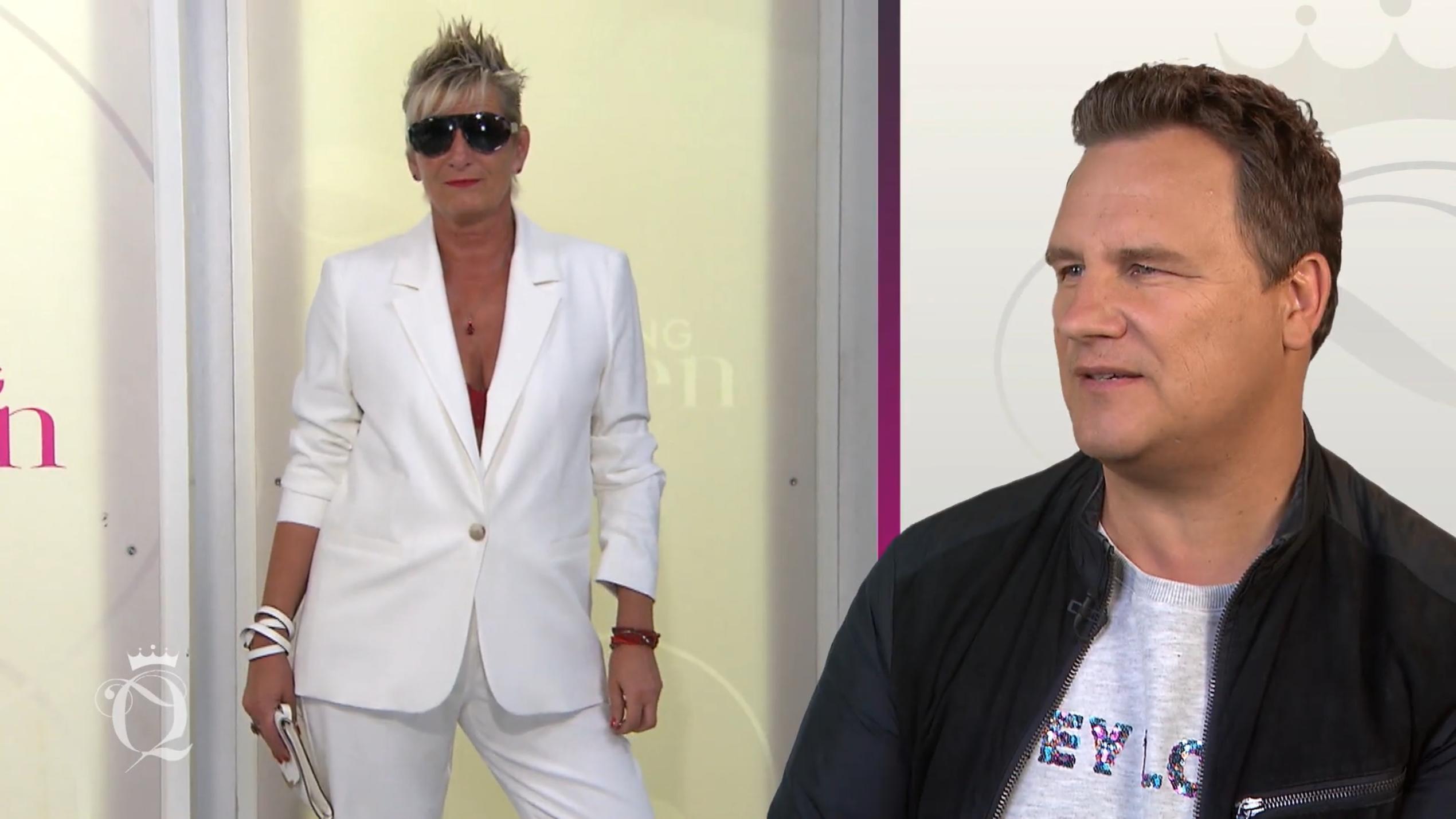 Guido ist total begeistert von Bettinas mega heißem Look Guido ist total begeistert von Bettinas mega heißem Look
