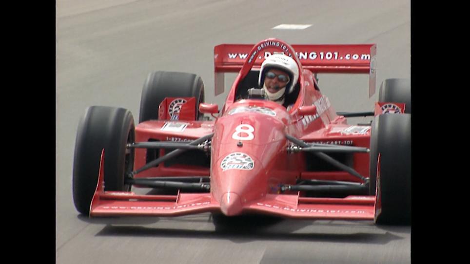 Peter Stützer fährt ein Champ Car in Las Vegas Peter Stützer fährt ein Champ Car in Las Vegas
