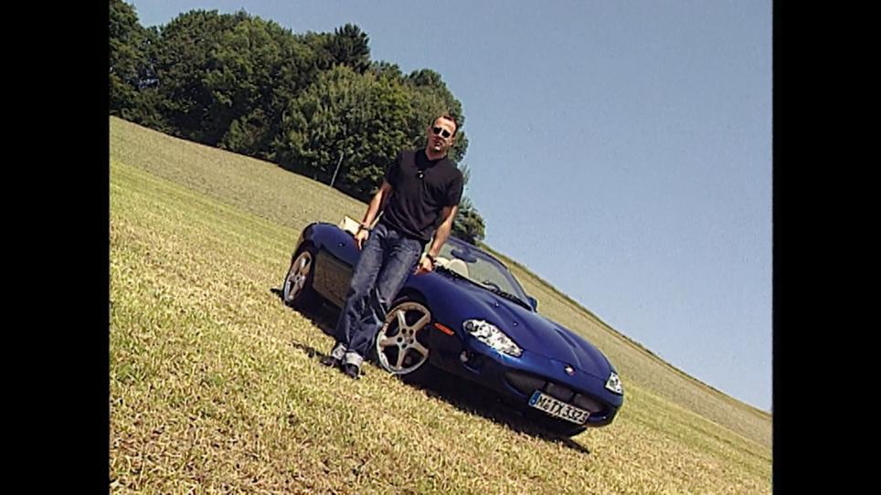 Heino Ferch beim Wagen-Test im Jahr 2000 Heino Ferch beim Wagen-Test im Jahr 2000
