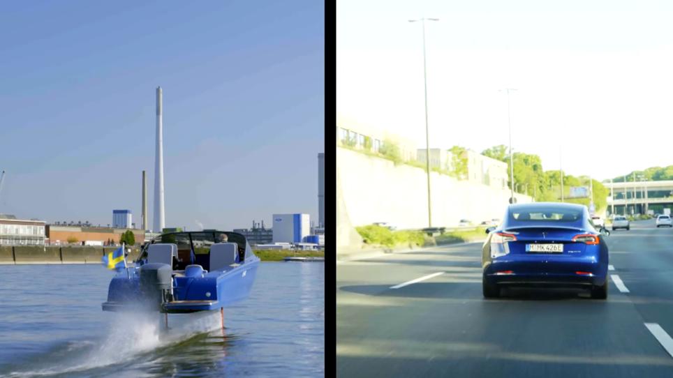 Auto gegen Boot: Dieser Test ist wirklich einmalig Auto gegen Boot: Dieser Test ist wirklich einmalig