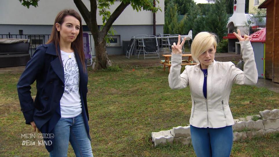 Sabine nutzt Baby-Zeichensprache Sabine nutzt Baby-Zeichensprache