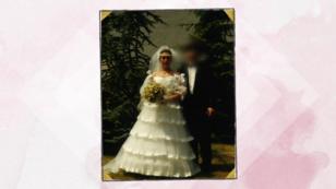 SO sah Antje Linxweiler 1986 an ihrem Hochzeitstag aus SO sah Antje Linxweiler 1986 an ihrem Hochzeitstag aus