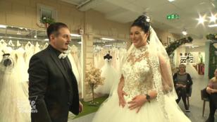 "Ich bin wie für das Kleid geboren" "Ich bin wie für das Kleid geboren"