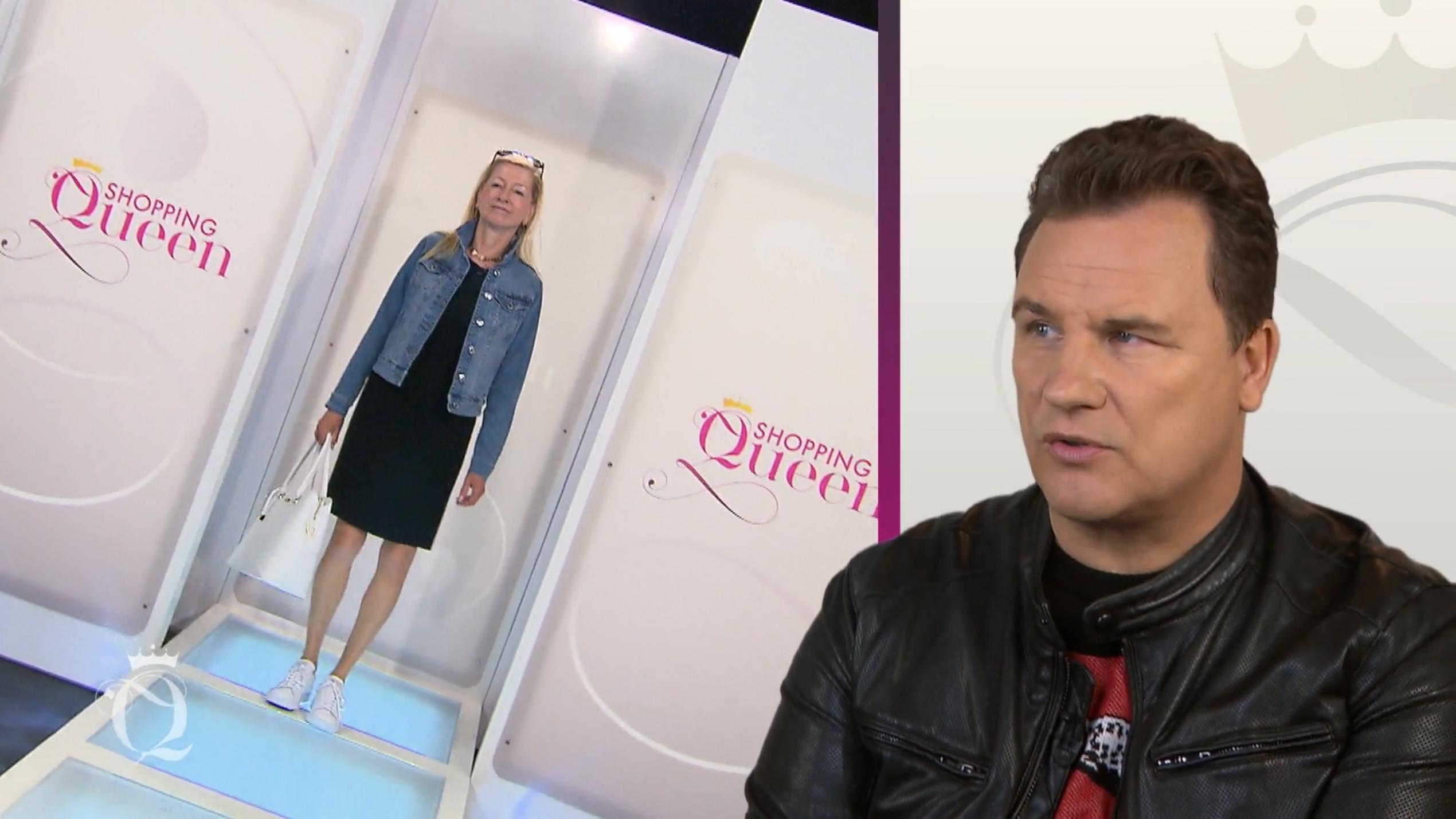 Unerwartet cool: Birgit trägt Denim zum kleinen Schwarzen Unerwartet cool: Birgit trägt Denim zum kleinen Schwarzen