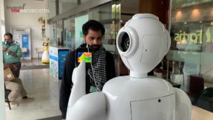 Dr. Mitra, der Pandemie-Roboter Dr. Mitra, der Pandemie-Roboter