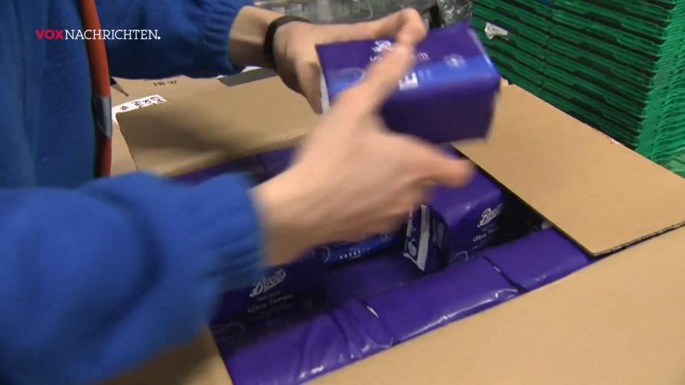 Essen oder Tampons kaufen? Essen oder Tampons kaufen?