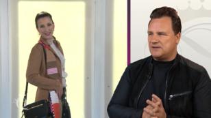 Guido ist sehr zufrieden mit Ricardas mutigem Look Guido ist sehr zufrieden mit Ricardas mutigem Look