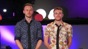 Zwei Männer stehen im Finale Zwei Männer stehen im Finale