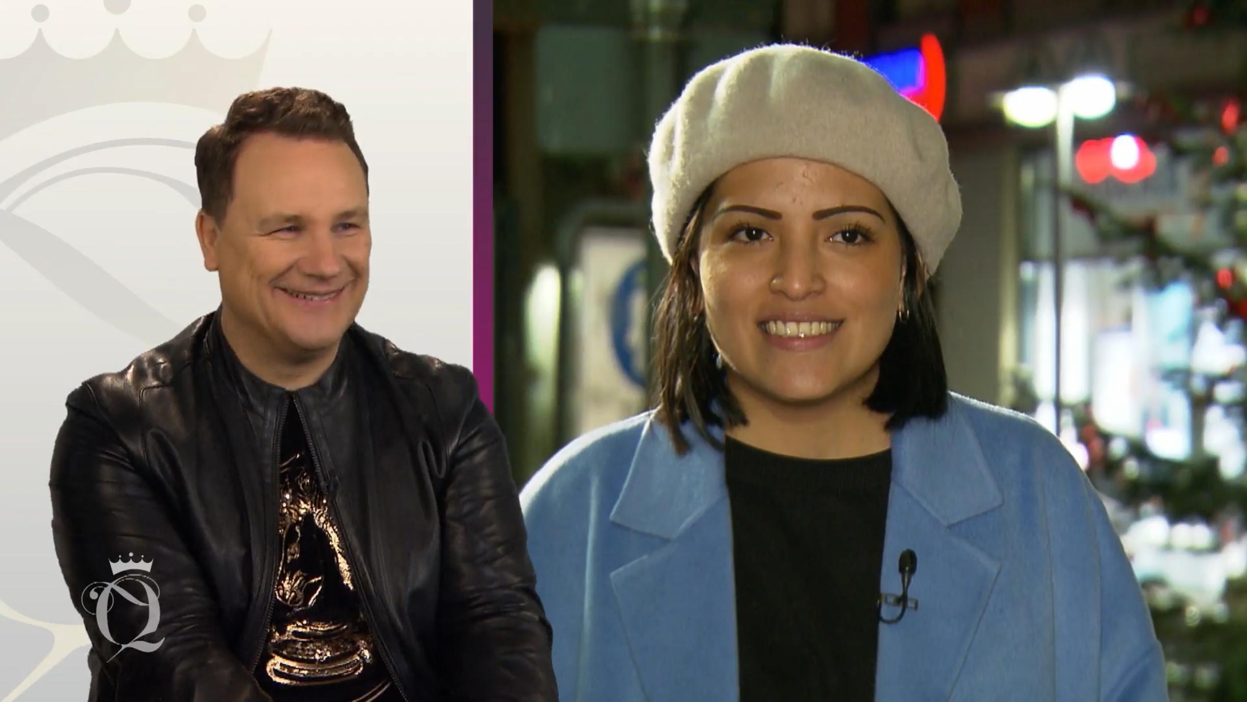 Karla geht als Erste auf die Suche nach einem Weihnachtslook Karla geht als Erste auf die Suche nach einem Weihnachtslook
