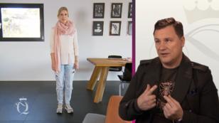 Guido sieht viele Styling-Möglichkeiten an Caroline Guido sieht viele Styling-Möglichkeiten an Caroline