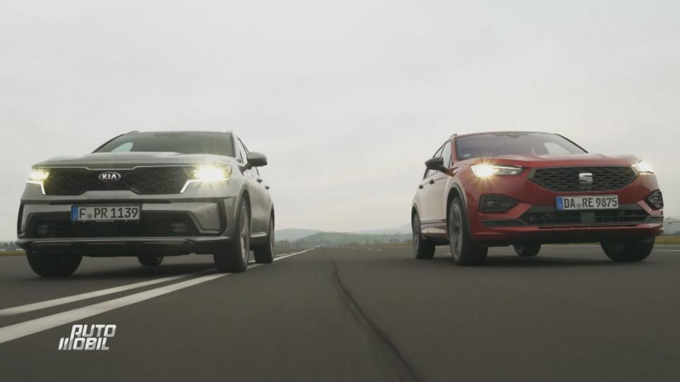 SEAT Tarraco und Kia Sorento im Vergleich SEAT Tarraco und Kia Sorento im Vergleich
