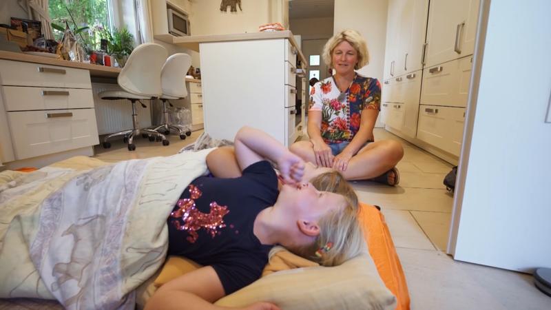 Dalas erste Nacht bei Familie Spendel